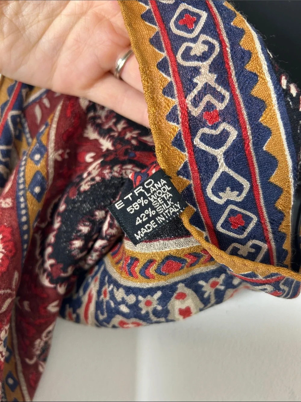 Etro printed scarf